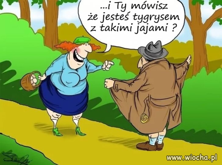 Tygrysek na polowaniu