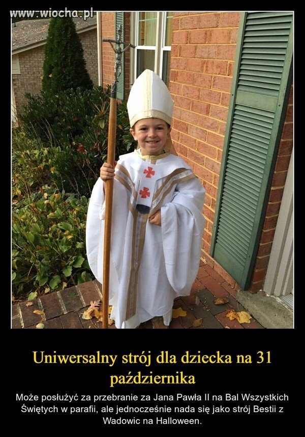Idealny strój na halloween