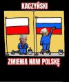 Tęcza Kaczyńskiego ma tylko trzy kolory
