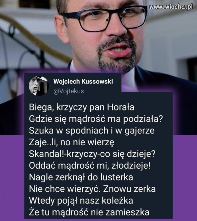 I jeszcze wierszyk