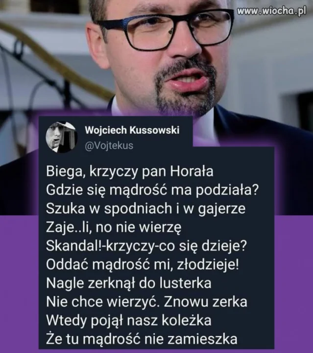 I jeszcze wierszyk