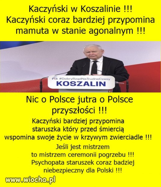 Gadająca mumia, wożona po Polsce w Cyrku PiSu...