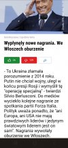 Członek koalicji rządowej we Włoszech 