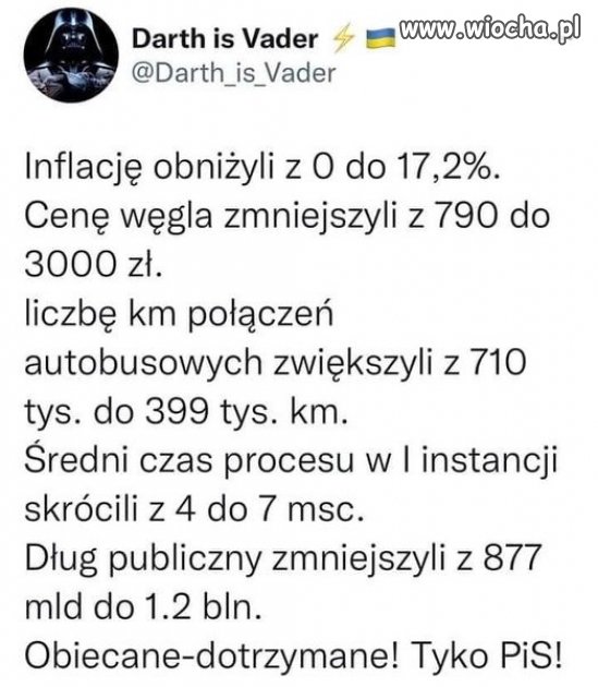 To te "Dobre Zmiany" PiSu, zeby ludziom zylo sie lepiej!