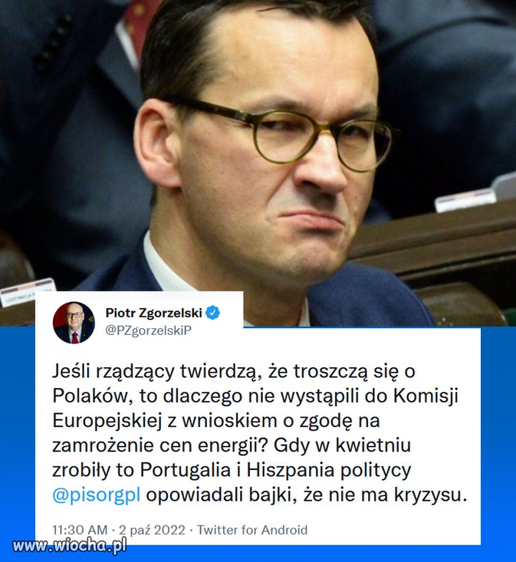 Wysokie ceny energii specjalnie robi władza, wraz ze swoimi podległymi spółkami skarbu państwa.