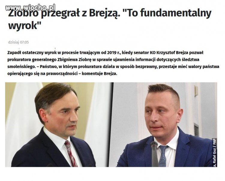 Zero przegrał w sądzie...nieprawdopodobne!!!
