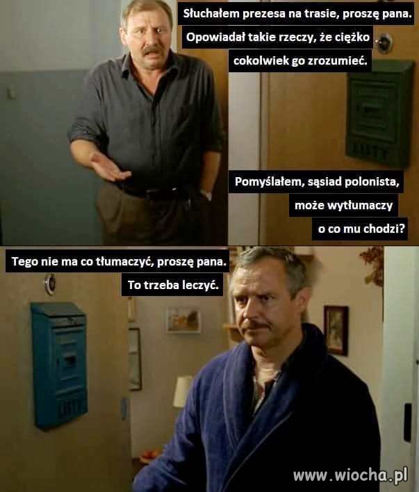 Ma problemy
