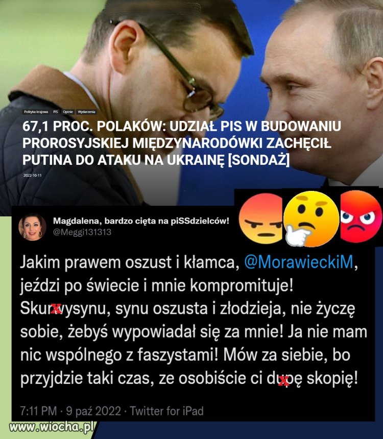 Następne pytanie jest za czyją kasę tam poleciał... 