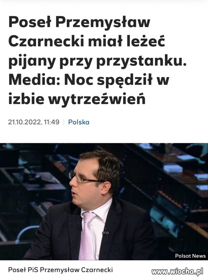 Ciekawe czy na TVP1 po 19:30 wspomną