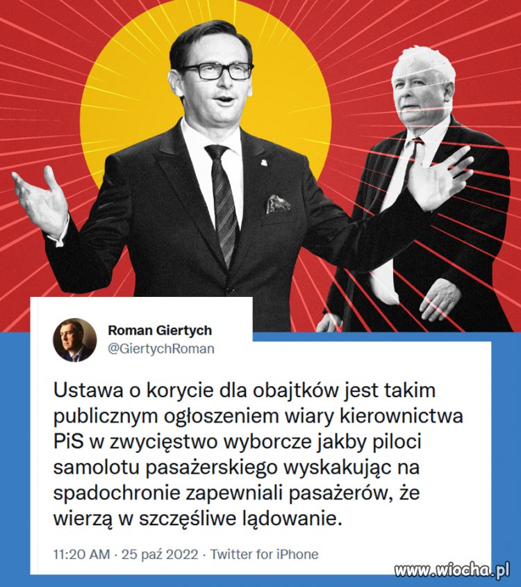 Jak bardzo trzeba mieć nierówno pod sufitem, aby wpaść na taki pomysł?