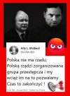 Mściwy Zbynio musi mieć  niezłe haki na Jarosława