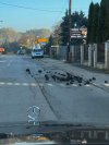 Bogata wieś, węgiel na ulicy leży