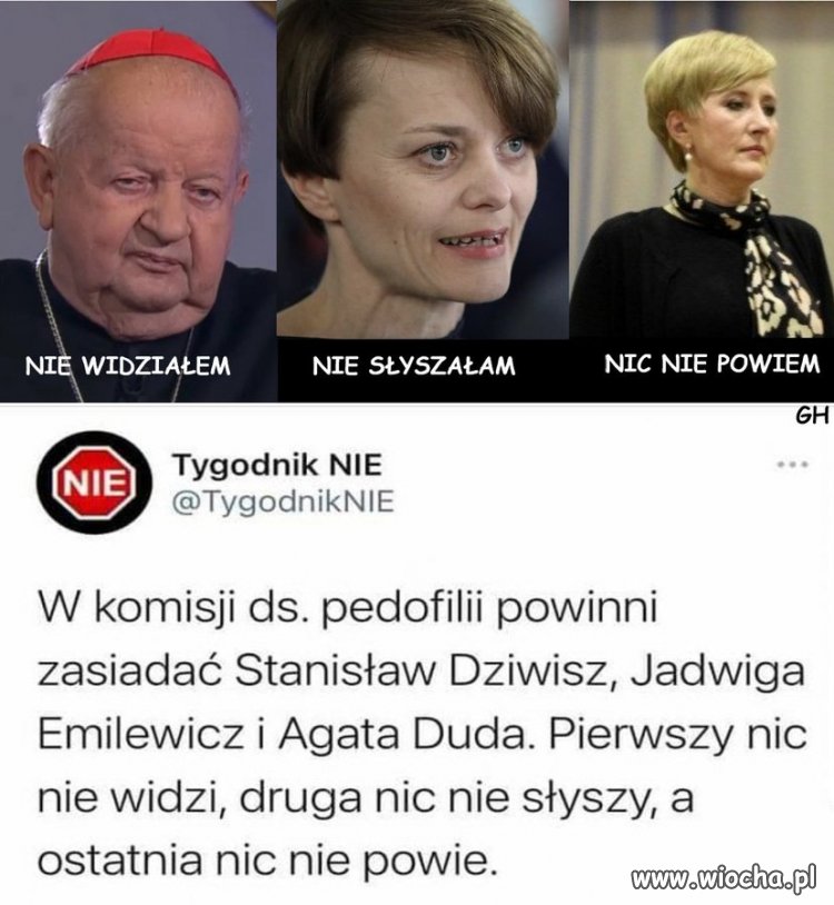 Dziwisz nie widział. EMILEWICZ nie słyszała.