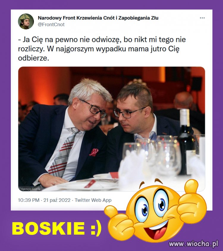 No i mama odebrała synusia
