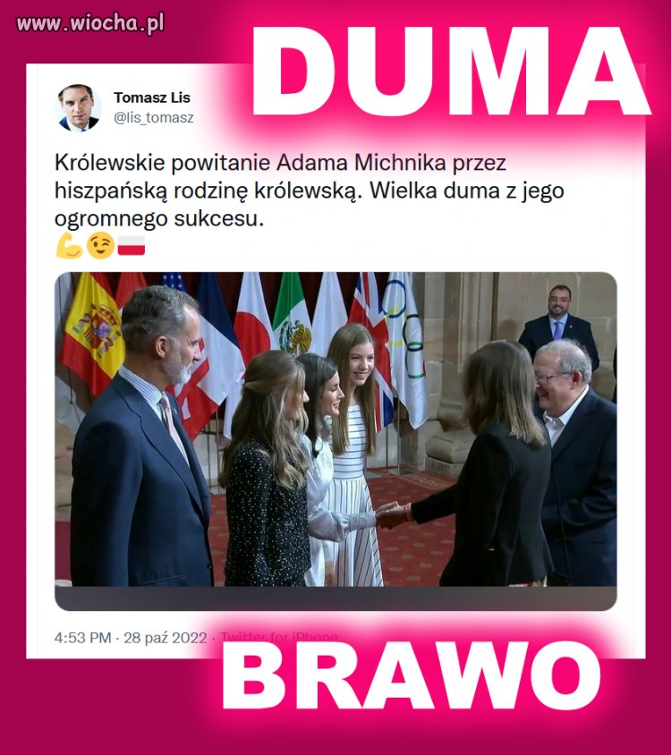 Adam Michnik odebrał Nagrodę Księżniczki Asturii