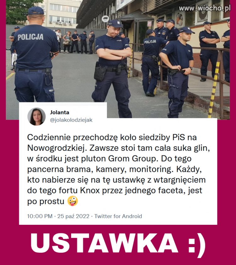 Jeszcze niech sami się podpalą tylko żeby nie uciekali bo się wyda że to następnie oszustwo