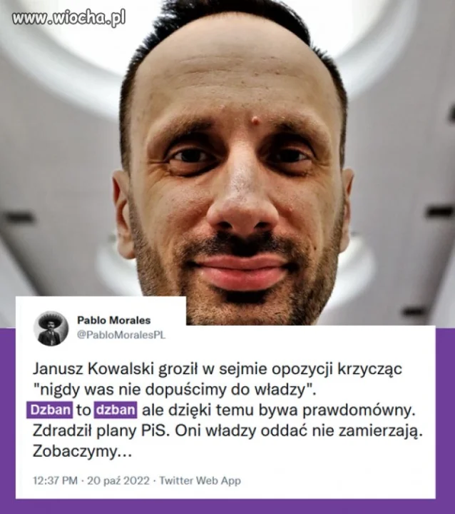 Janusz się wygadał