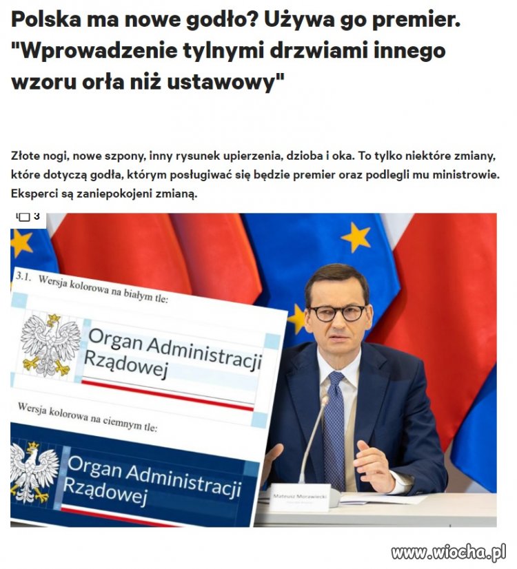 Kraj w kryzysie a ten sobie ku*### orła maluje!!