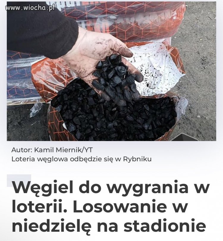 Taka loteria tylko za Kaczyńskiego.