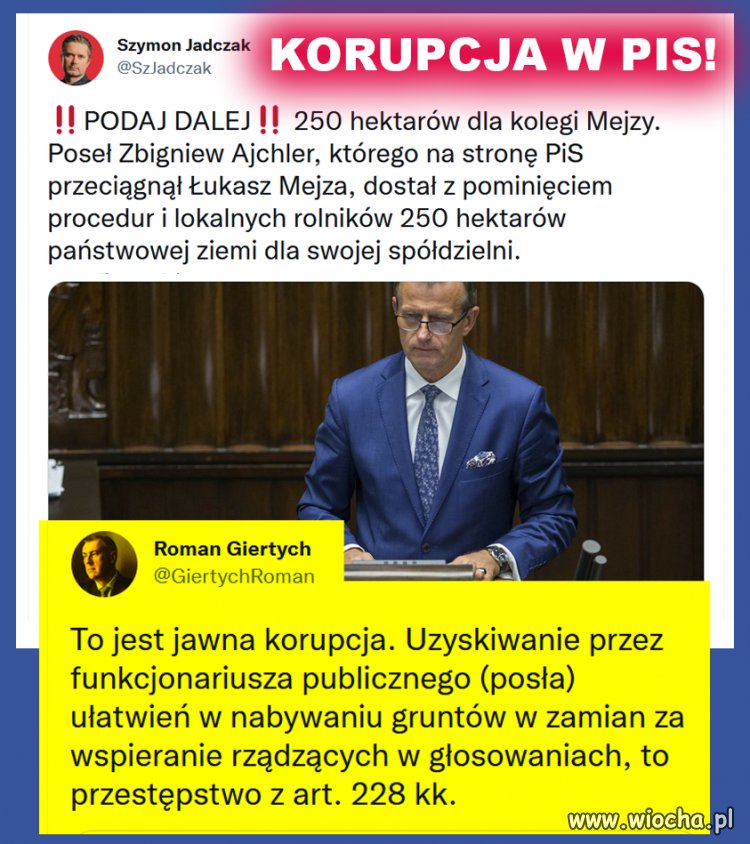I kolejny skandal.
