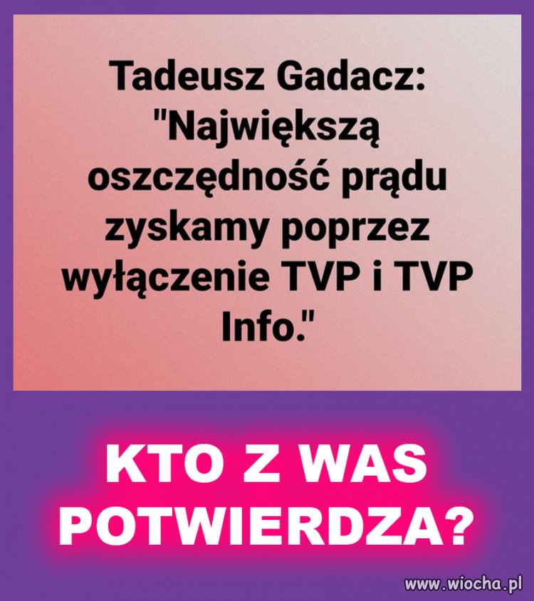 Potwierdzacie?