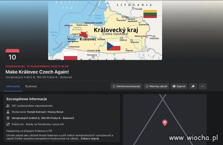 Czesi będą protestować przed rosyjską ambasadą.