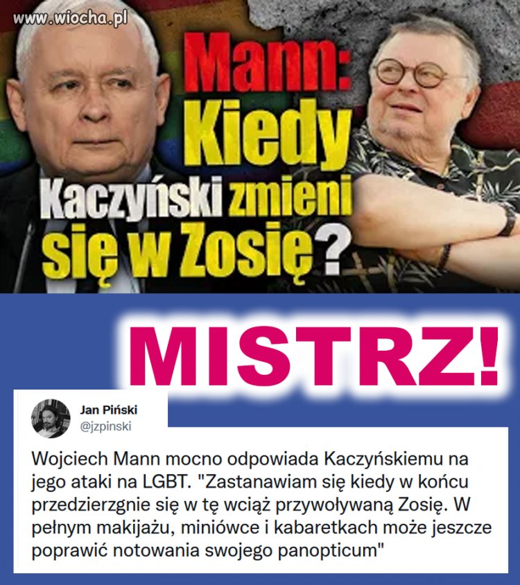 Jemu się nie dziwię szanuję jak każdego upośledzonego ale ciężko mi szanować rechoczących na jego infantylnych występach.