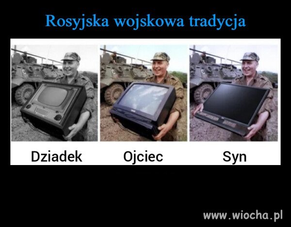 Rosjanie czy warto ryzykować życiem za telewizor i pralkę ?