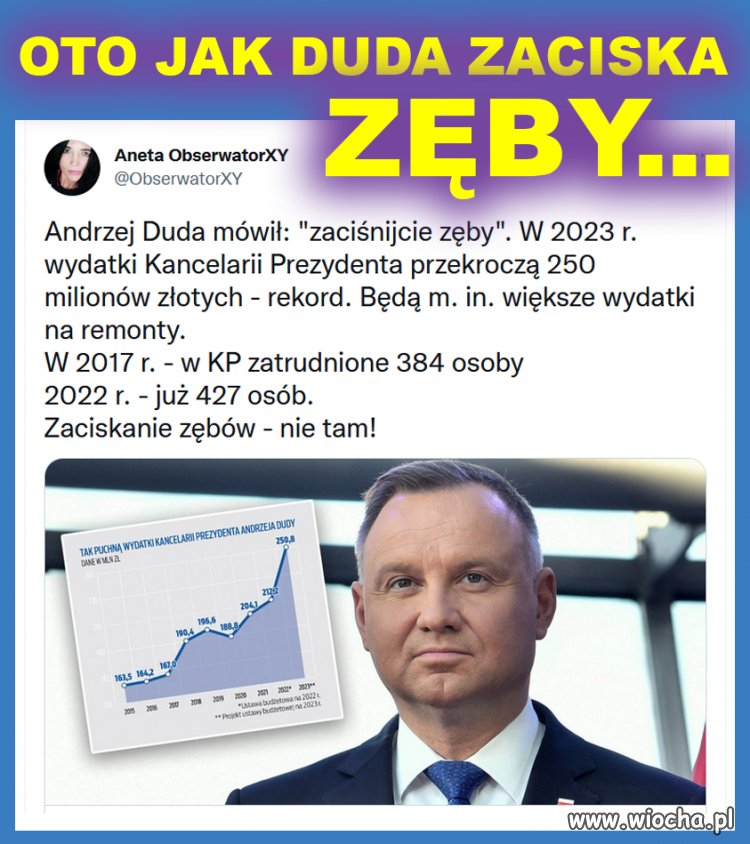Miłego dnia i zaciskania zębów