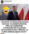 Jego żona nadal z nim jest?