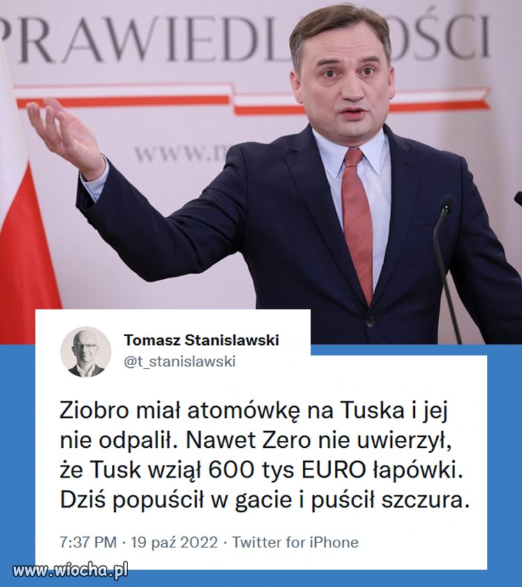 Szambo wybiło.