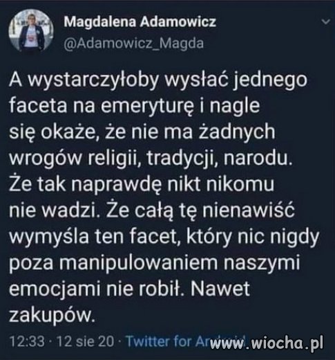 Wystarczy tylko tyle...