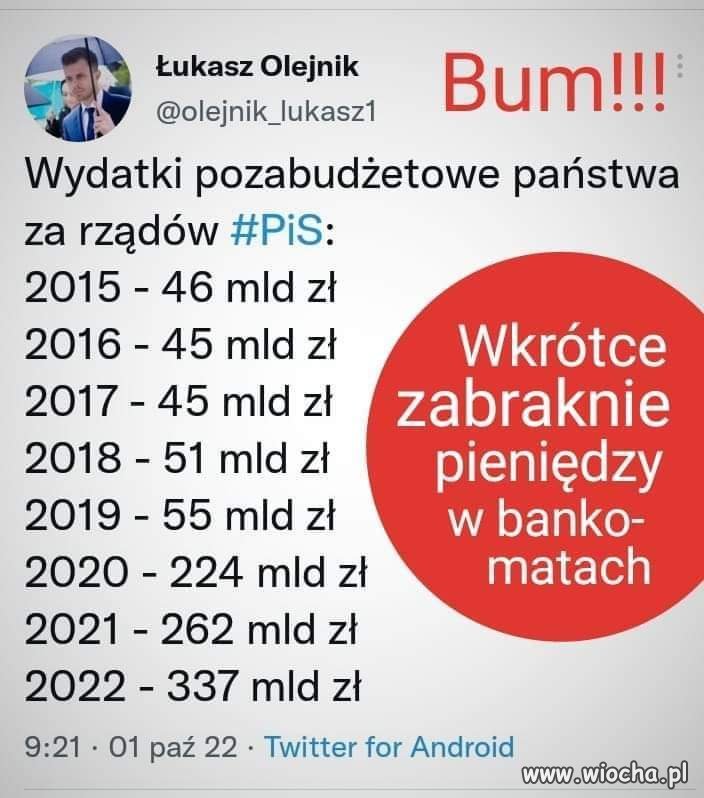 A PiSdebile się cieszą 