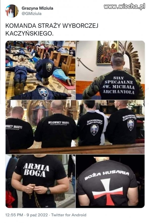 To muszą być elitarne jednostki Zrytych Beretów...