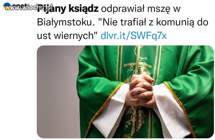 Podobno wszystko się dzieje z woli Pana