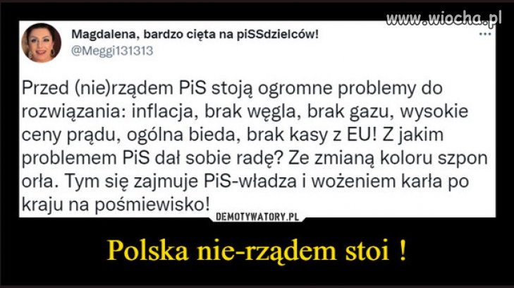 Brawo! (nie)rzad PiSu, na trudne czasy!