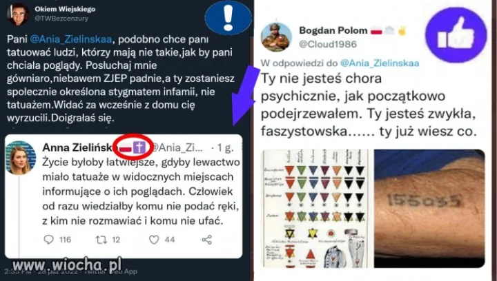 Faszystowskie metody jak w obozach numery i opaski w gettach!