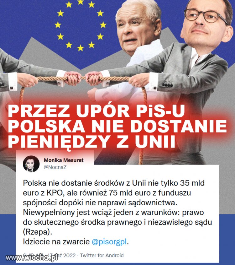 Reparacji od rusa nie żąda, na rusa nie nalatuje , wrak sobie leży 