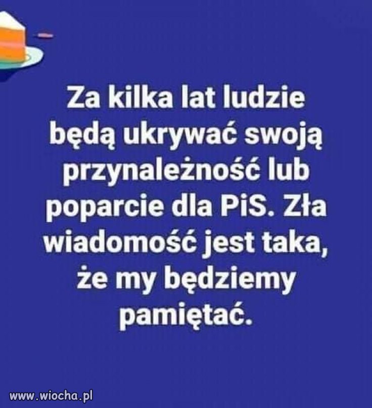 Mam nadzieje że będzie to już za rok a nie za kilka lat