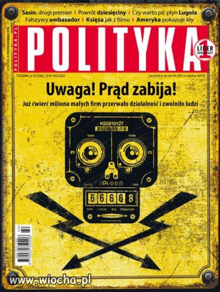 Przez ceny prądu bankrutują firmy.