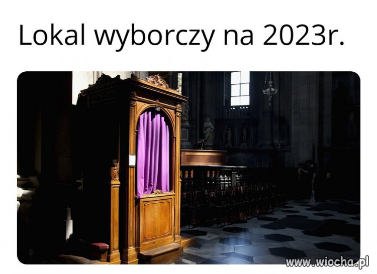 A liczący głosy sponsorowani z funduszu kościelnego.