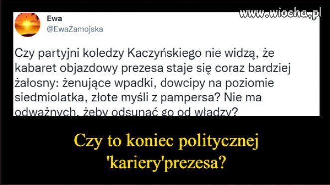 Nie przeszkadzajcie Kaczyńskiemu, niech dalej ośmiesza PiS!