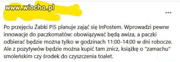 Kolejne plany biznesowe PiS 