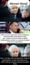 I zrobił po swojemu - debil.