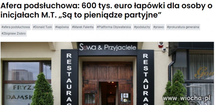 Tyle jeśli chodzi o rewelacje ziobry