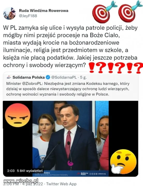 Ochrona wierzących?