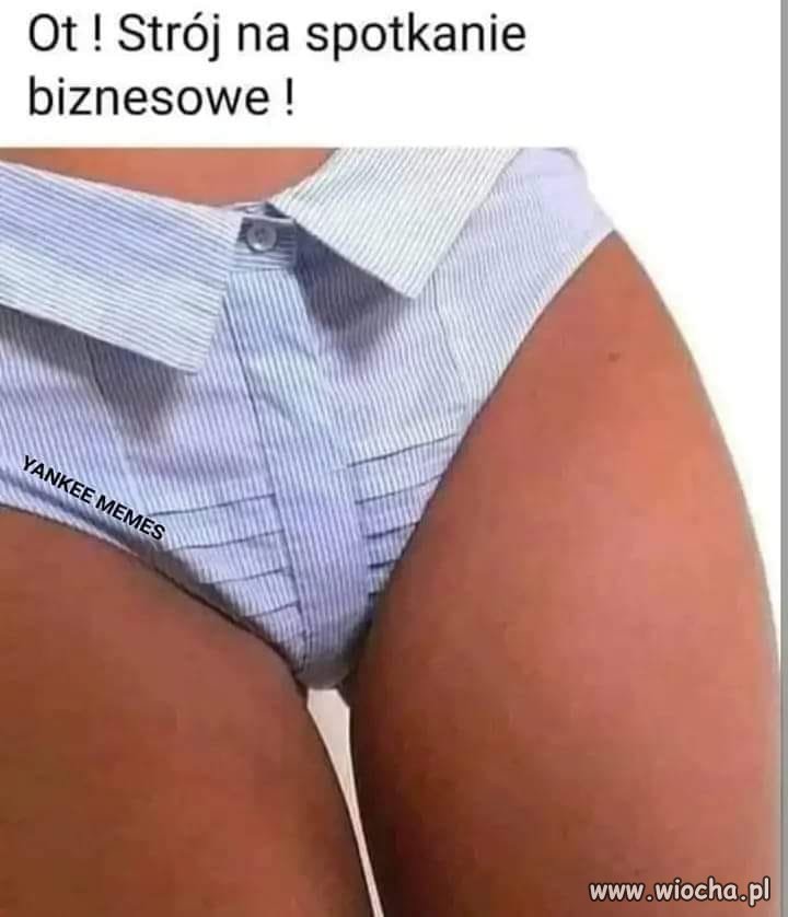 Również na rozmowę o pracę