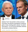 Kaczyński nigdy nie stanie do tej debaty