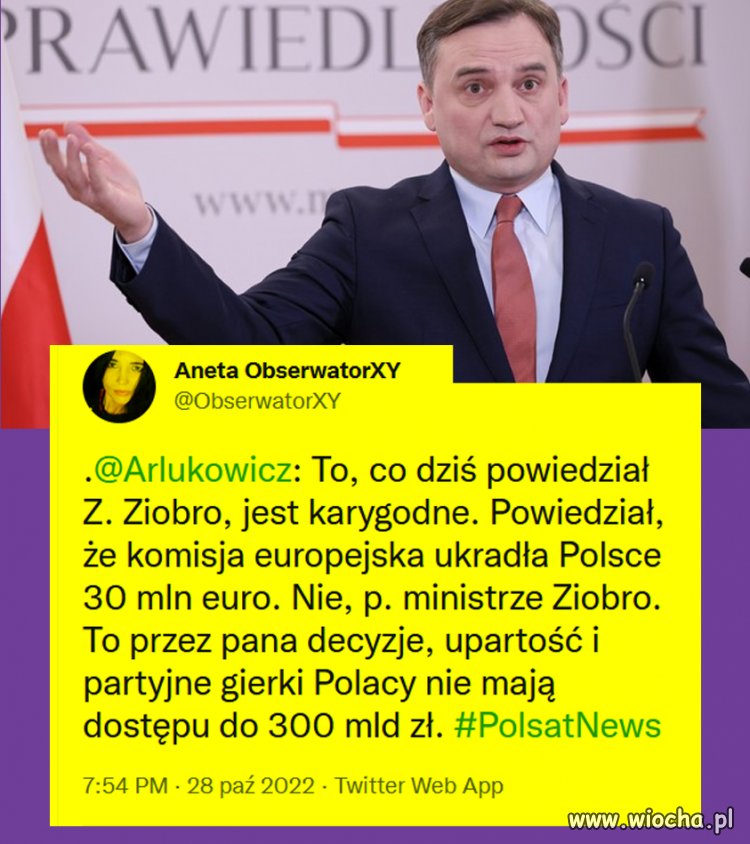 To Kaczyński, Morawiecki i Ziobro zablokowali fundusze europejskie dla Polski!