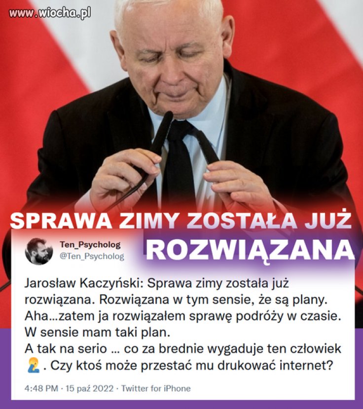 Oderwany od rzeczywistości stary pierdziel